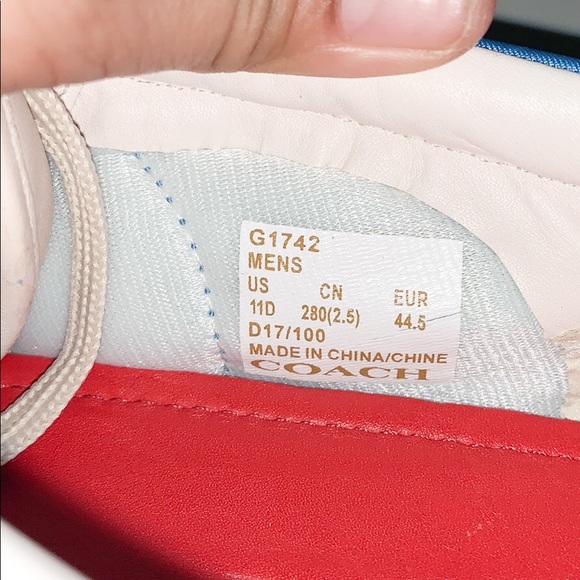🔥SALE🔥 COACH C 122 Low Top Sneaker - Picture 12 of 12